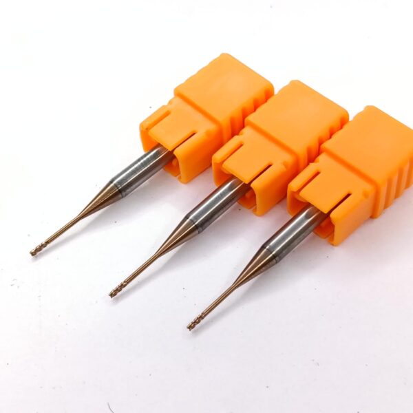 Carbide Long neck End Mill 55 Hrc - 4HRE 55-1.0xD4x10x50-Rib - Image 6