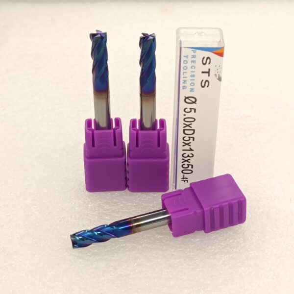 GEK 4f 5.0xD5x13x50-65 hrc carbide End Mill - Image 5