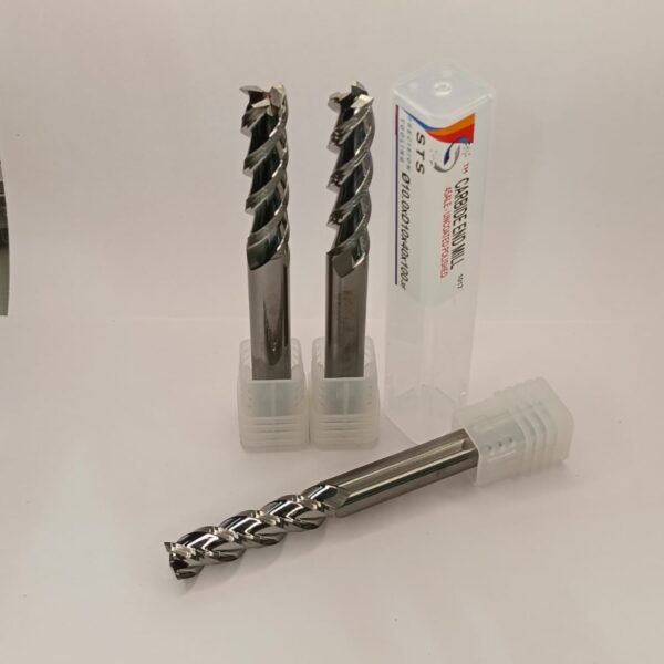 Uncoated End Mill - 45ALE 10.0x40xD10x100-3F fine polished - Image 3