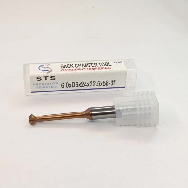 Back Chamfer Cutter 6.0xD6x24x22.5x58-3f - Image 5