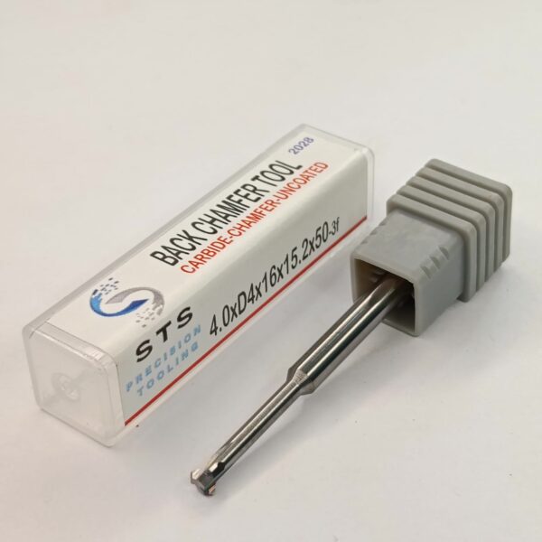 Back Chamfer Cutter 4.0xD4x16x15.2x50-(Uncoated) - Image 2