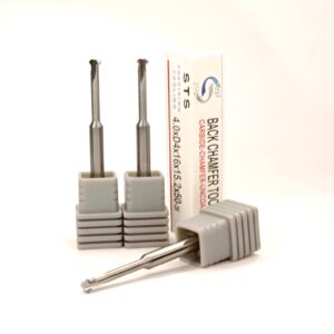 Back Chamfer Cutter - Ø4.0xD4x16x15.2x50-(Uncoated)