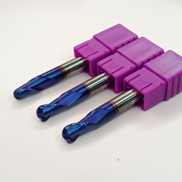 Carbide ball Nose 65 hrc - GEK-2B R4.0xD8x16x75 - Image 3