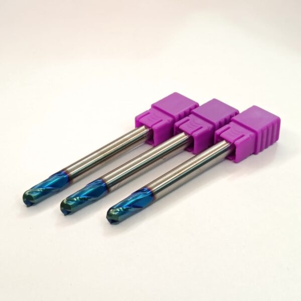 CARBIDE BALL NOSE 65 HRC - GEK-2B R2.0xD4x8x75 - Image 2