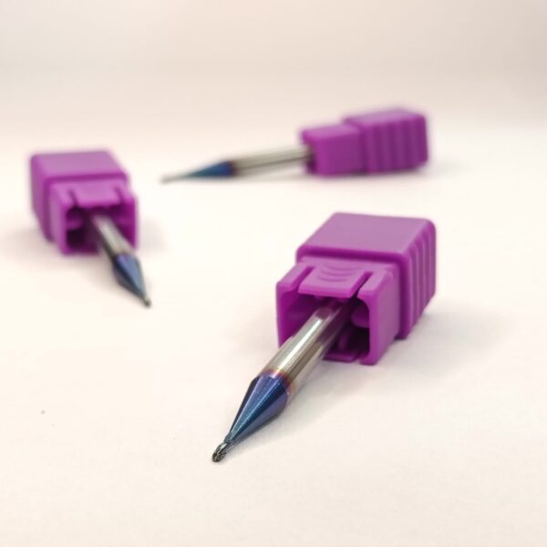 Carbide Ball Nose 65 hrc (GEK 2B R0.5xD4x2x50) - Image 4
