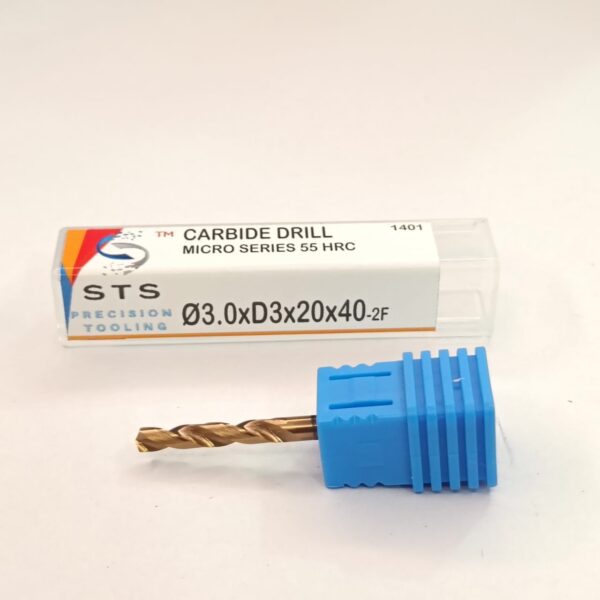 Carbide Drill Drill 3.0xD3x20x40 - Image 2
