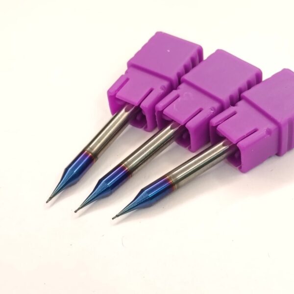 Carbide Micro Ball Nose 65 hrc - MIRB 65 R0.25xD4x1.0x50 - Image 3