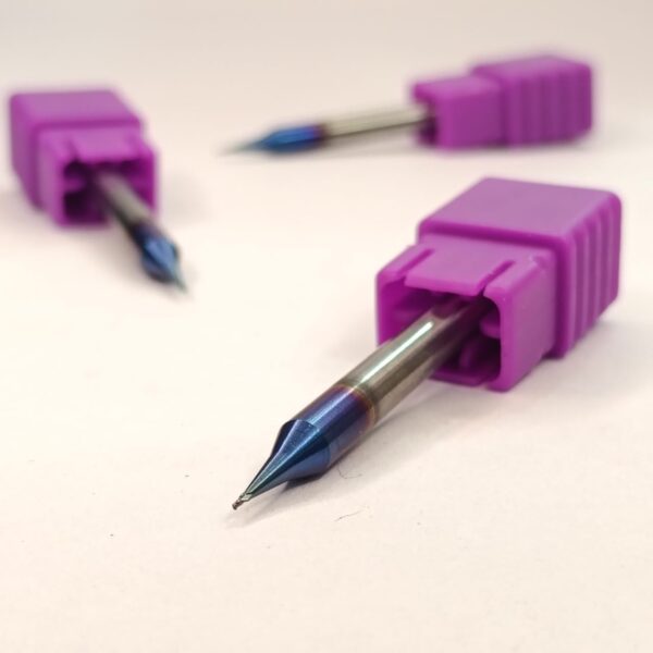 Carbide Micro Ball Nose 65 hrc - MIRB 65 R0.25xD4x1.0x50 - Image 5
