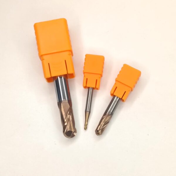 GEN 2B R3.0xD6x12x50-55 HRC Carbide Ball Nose Cutter - Image 5