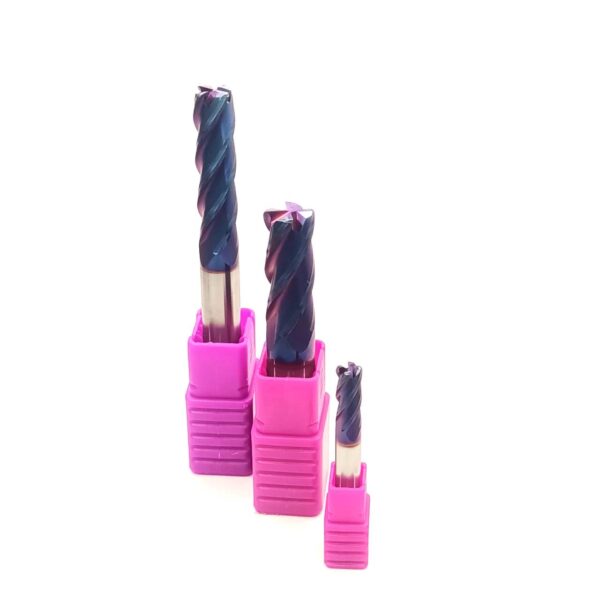 GEK 4R 6.0xD6x20(R0.5)x75-65 hrc Corner Radius End Mill - Image 3
