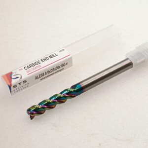 ALU58 DLC 8.0xD8x35x100 – DLC Coated Aluminium End Mill
